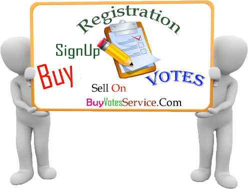 Buy Signup Registration Contest Votes